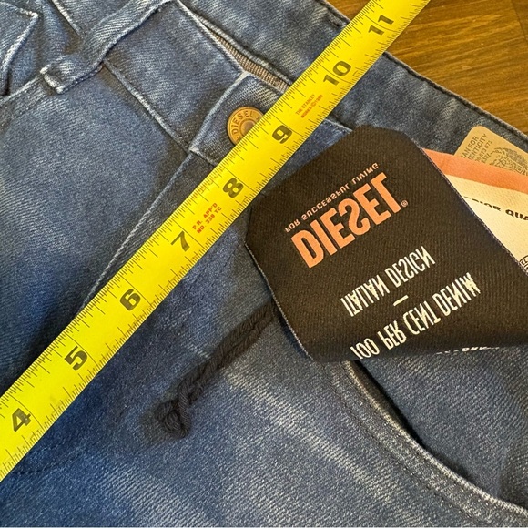 Diesel Jeans D-Rifty Slim Low Waist 08701 Stretch 26 Distressed Aged Dirty Ugly - Picture 9 of 12